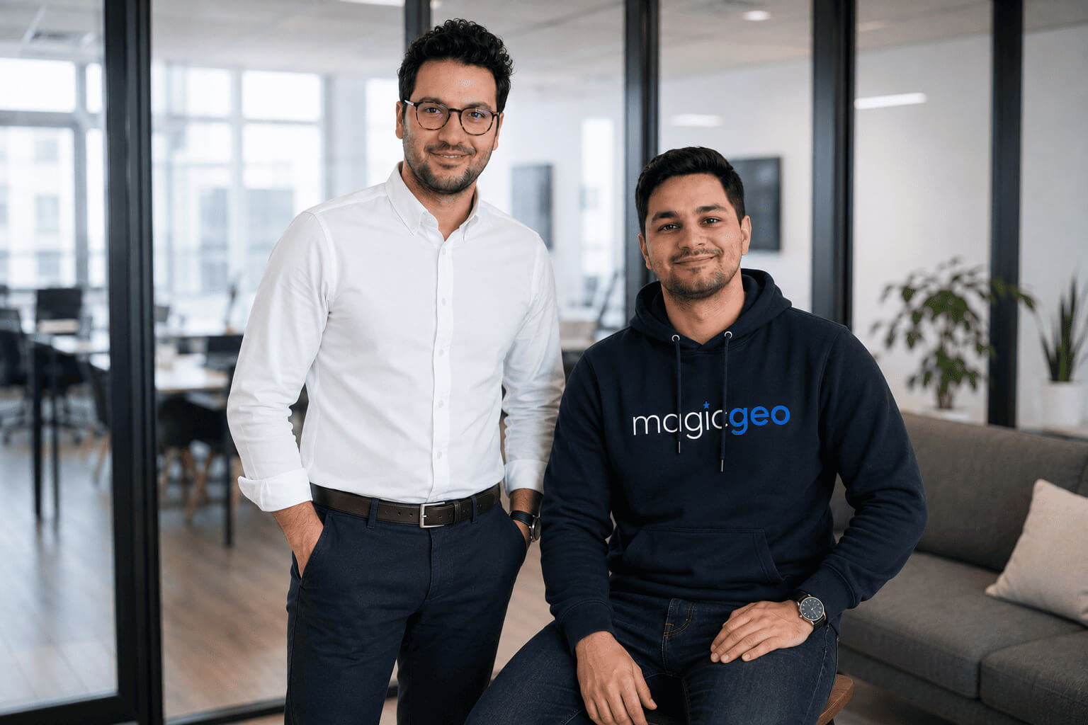 Les fondateurs de l'agence GEO MagicGEO
